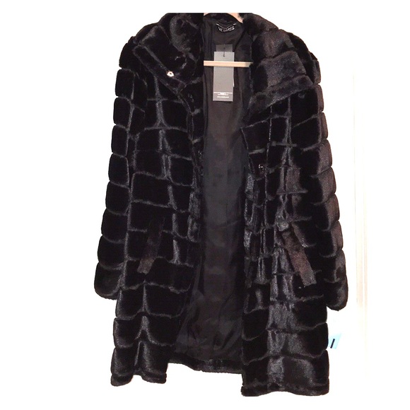 Verpass Jackets & Blazers - Faux Chinchilla/sable fur coat